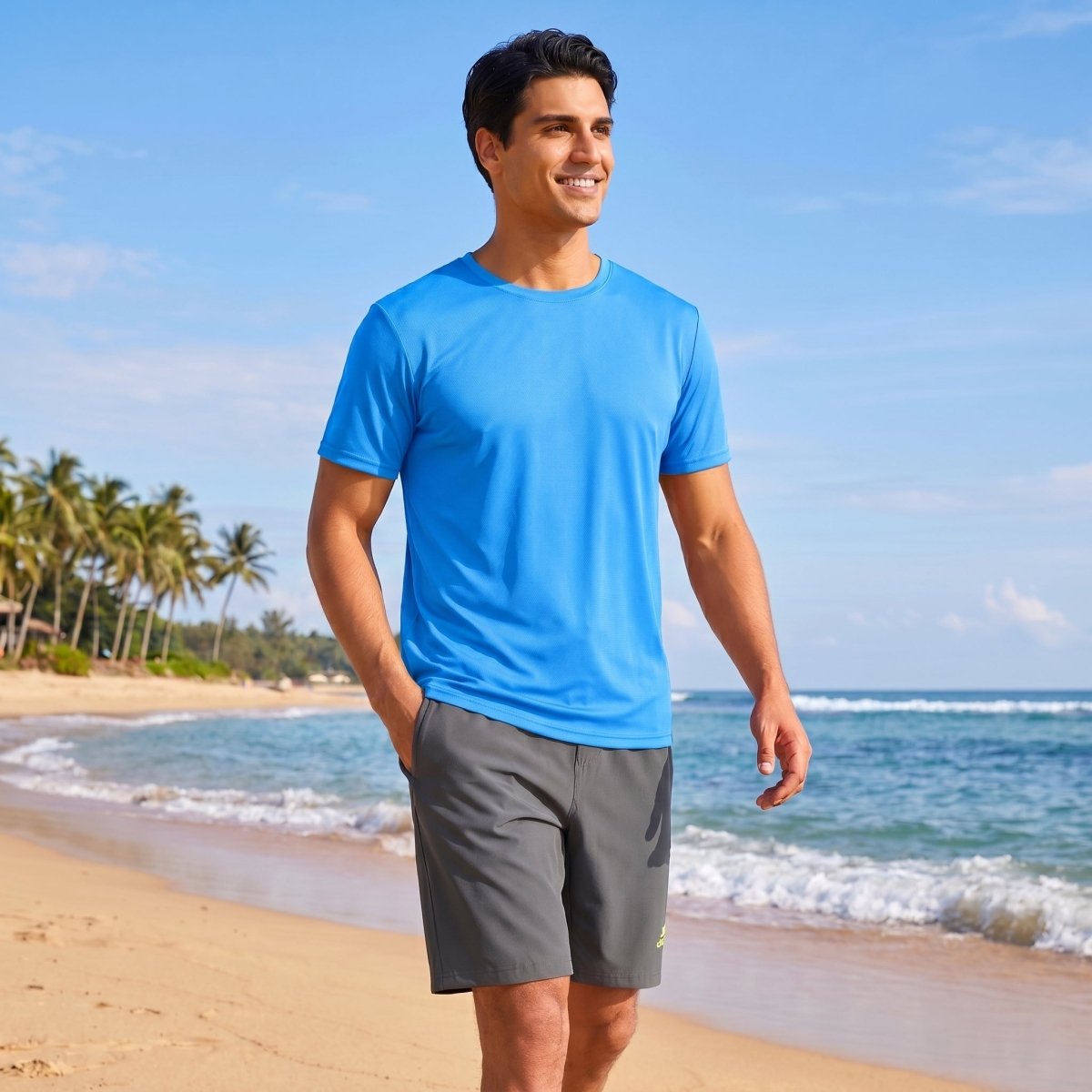 Men's Quick-Dry Sun Protection Rash Guard T-Shirts