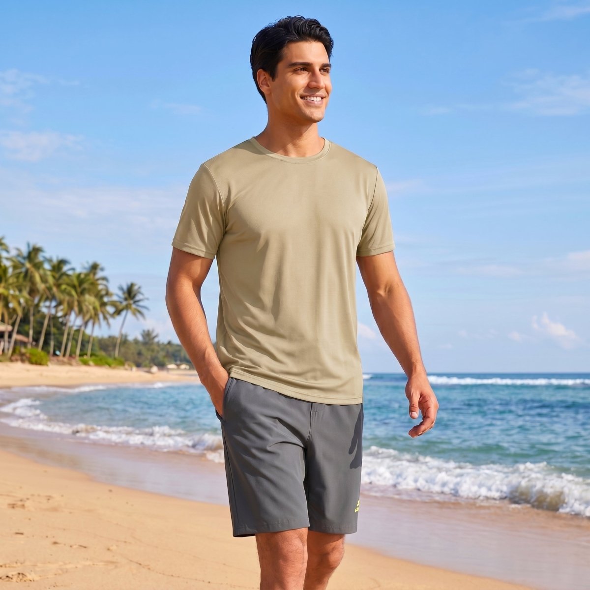 Men's Quick-Dry Sun Protection Rash Guard T-Shirts