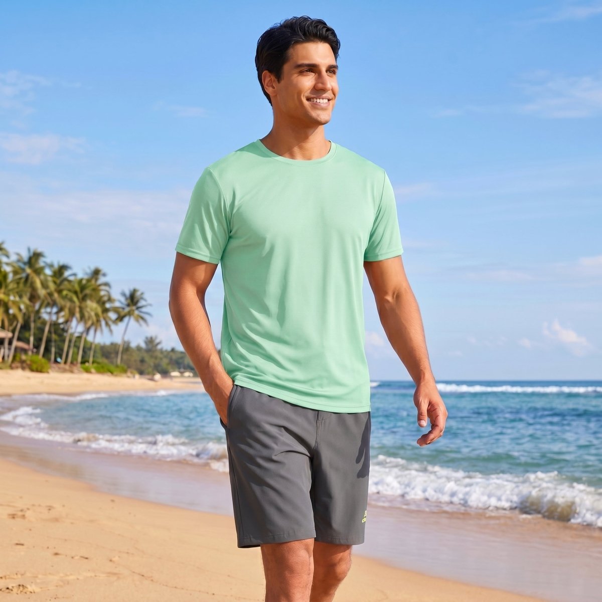 Men's Quick-Dry Sun Protection Rash Guard T-Shirts