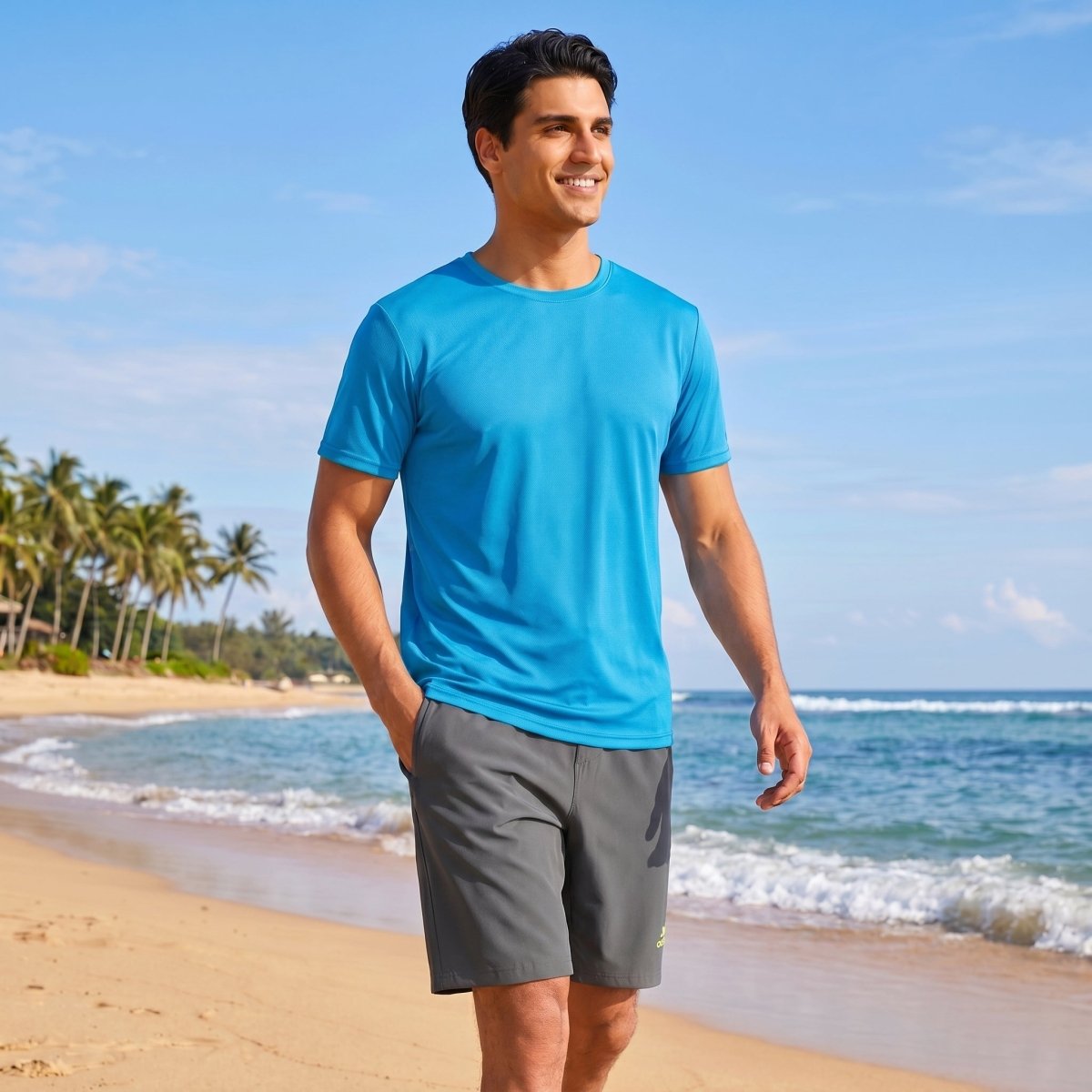 Men's Quick-Dry Sun Protection Rash Guard T-Shirts