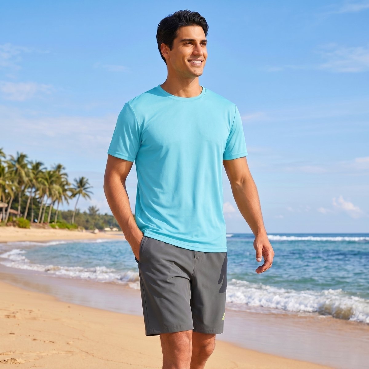 Men's Quick-Dry Sun Protection Rash Guard T-Shirts