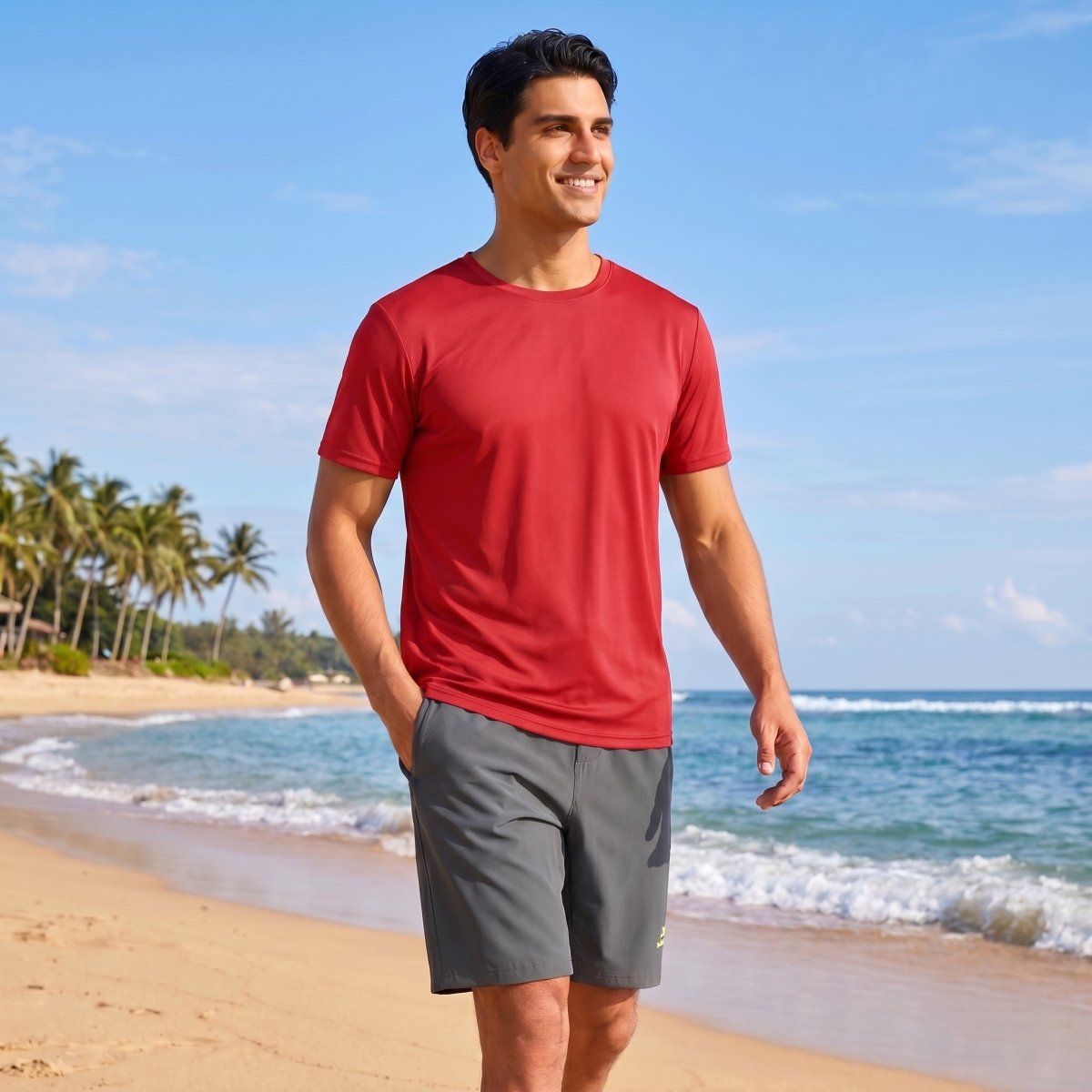 Men's Quick-Dry Sun Protection Rash Guard T-Shirts