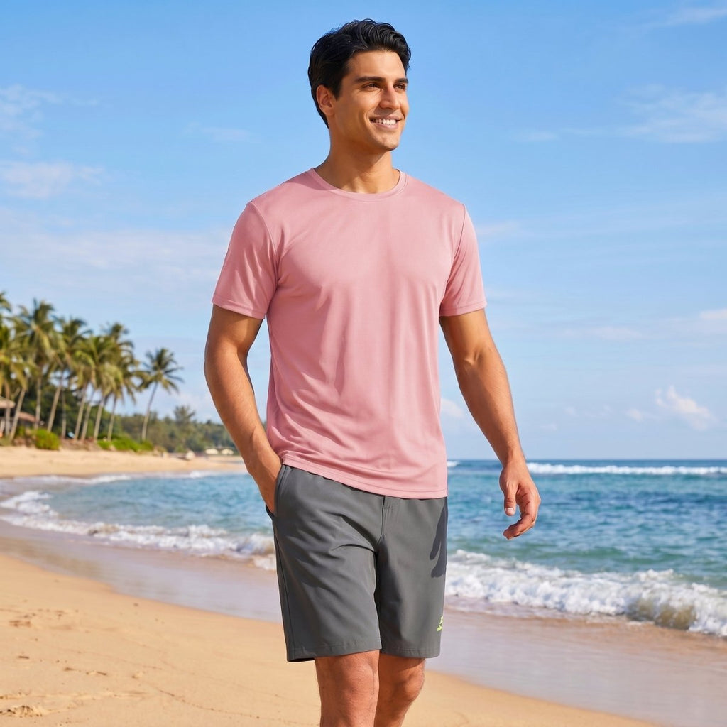 Men's Quick-Dry Sun Protection Rash Guard T-Shirts