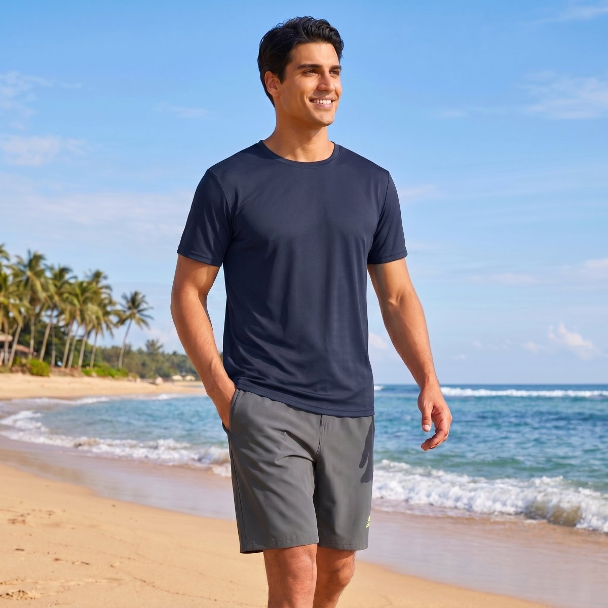 Men's Quick-Dry Sun Protection Rash Guard T-Shirts