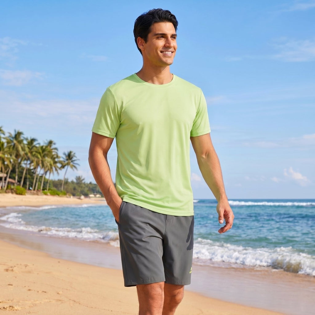Men's Quick-Dry Sun Protection Rash Guard T-Shirts