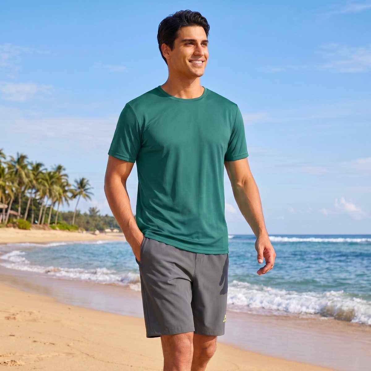 Men's Quick-Dry Sun Protection Rash Guard T-Shirts
