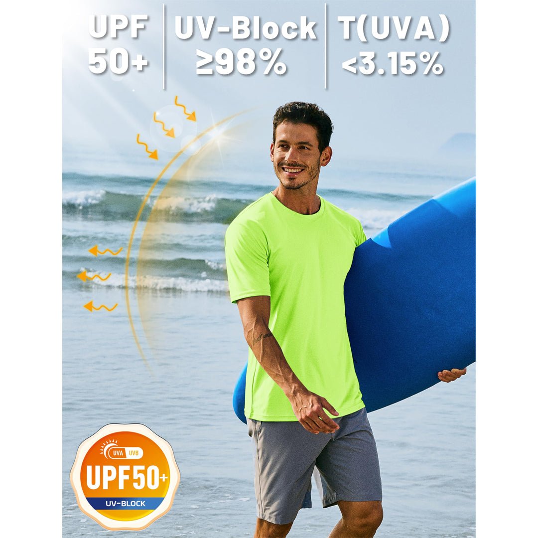 Men's Quick-Dry Sun Protection Rash Guard T-Shirts