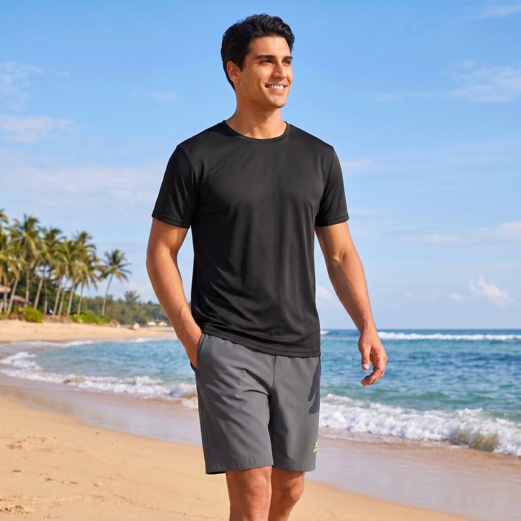 Men's Quick-Dry Sun Protection Rash Guard T-Shirts