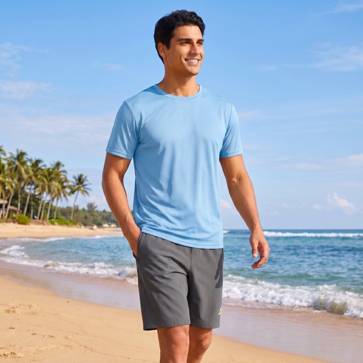 Men's Quick-Dry Sun Protection Rash Guard T-Shirts