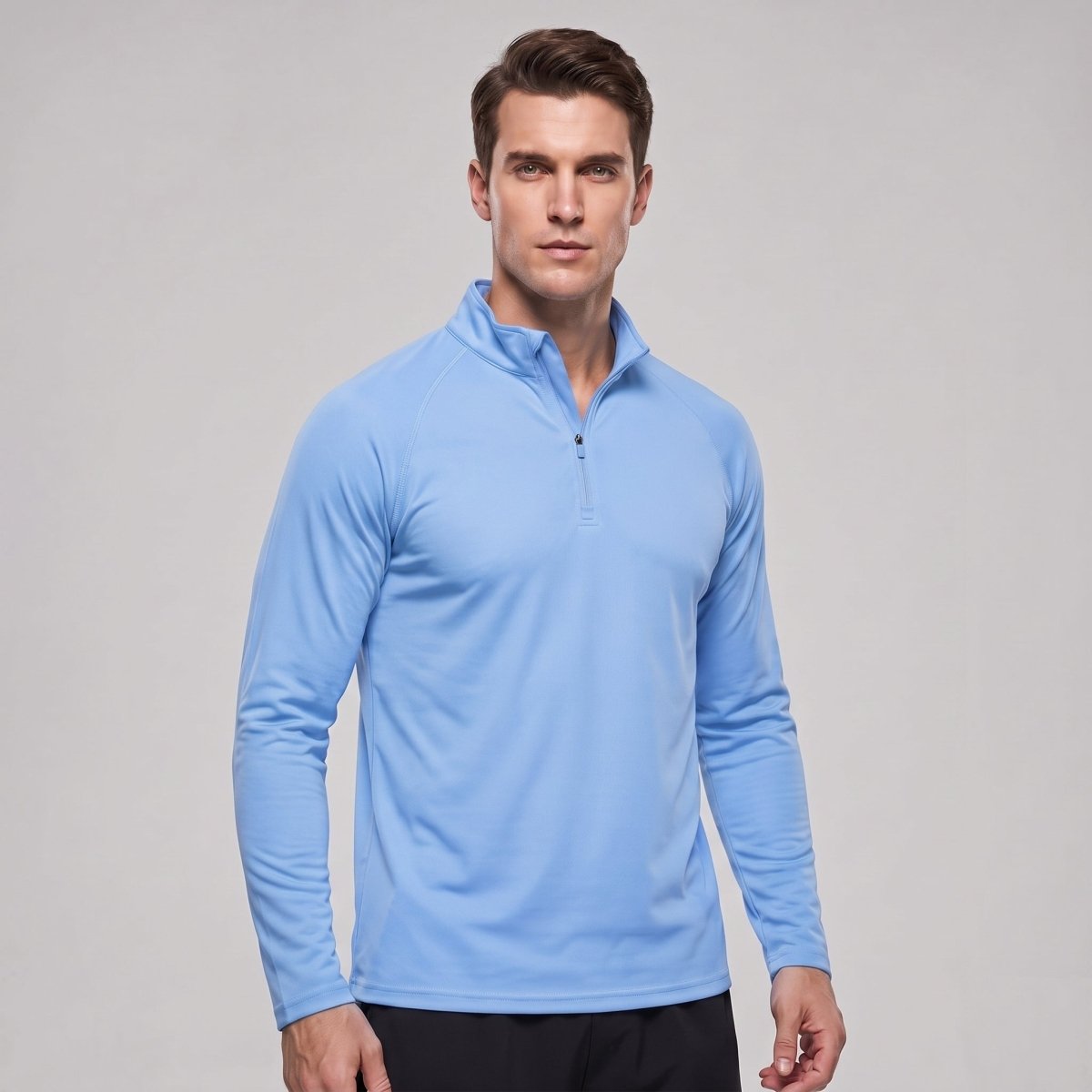 Men's Sun Protection Quick Dry Stand Collar UV Shirts