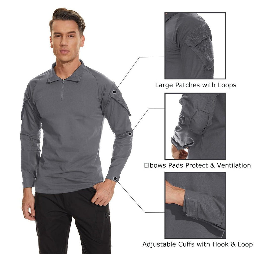 Men's Tactical Military Long Sleeves Shirt