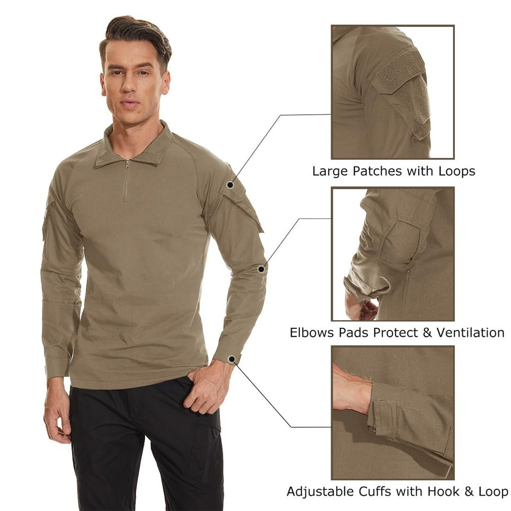 Men's Tactical Military Long Sleeves Shirt