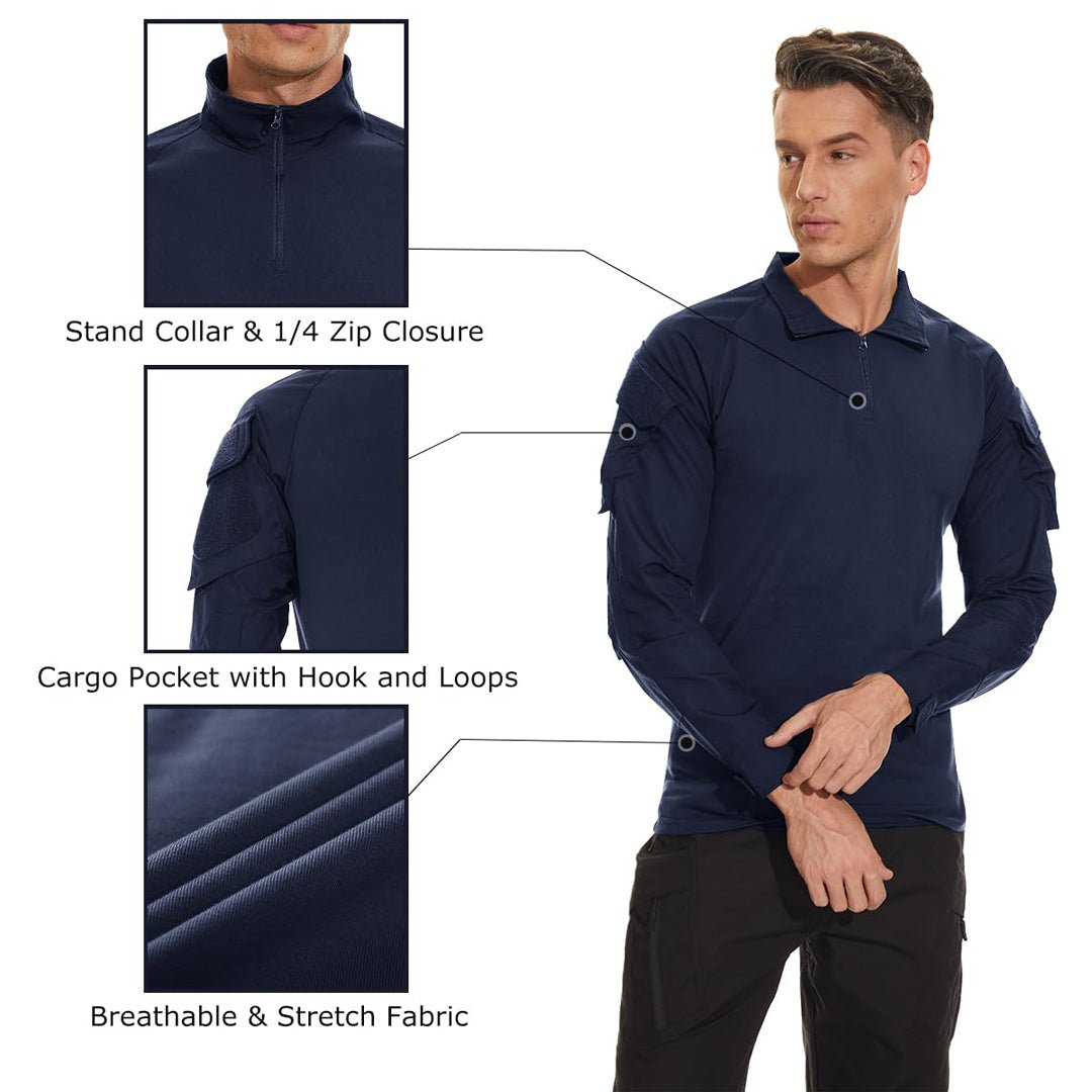 Men's Tactical Military Long Sleeves Shirt