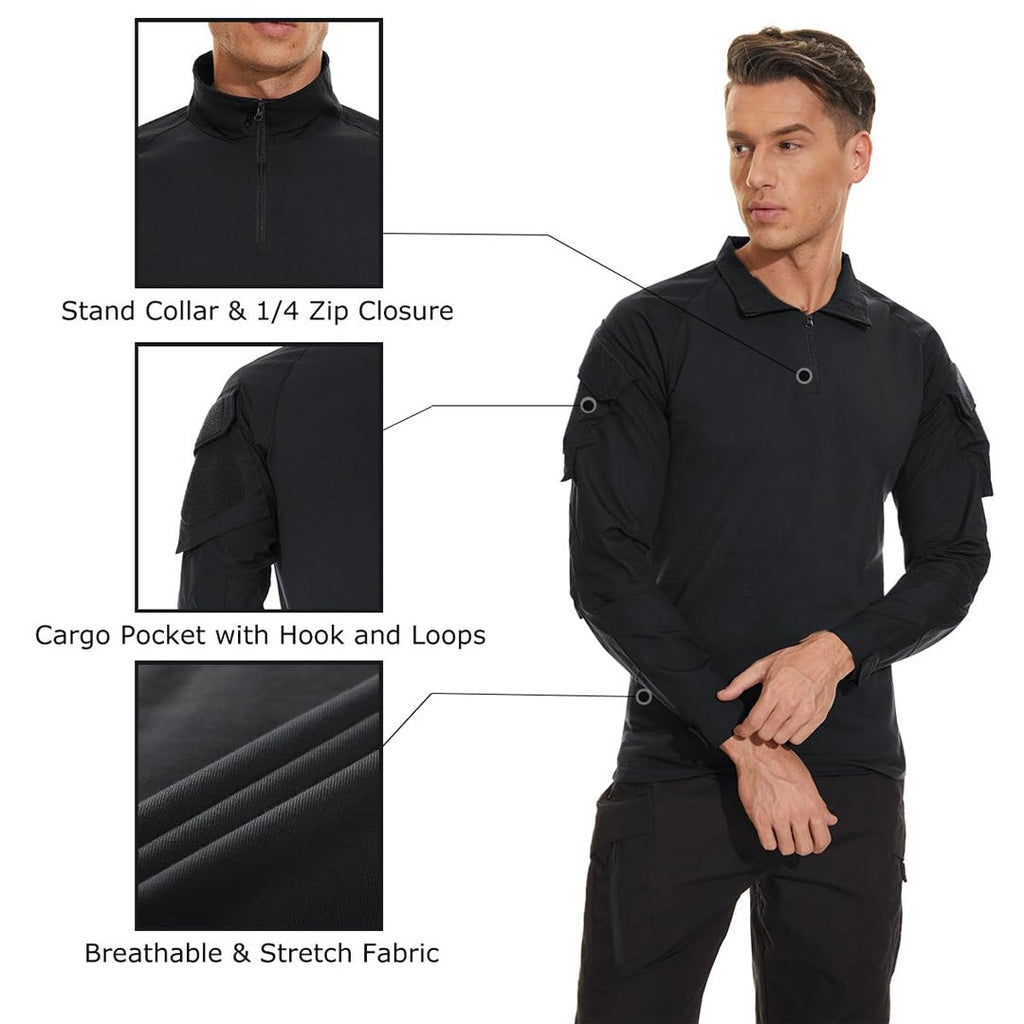 Men's Tactical Military Long Sleeves Shirt