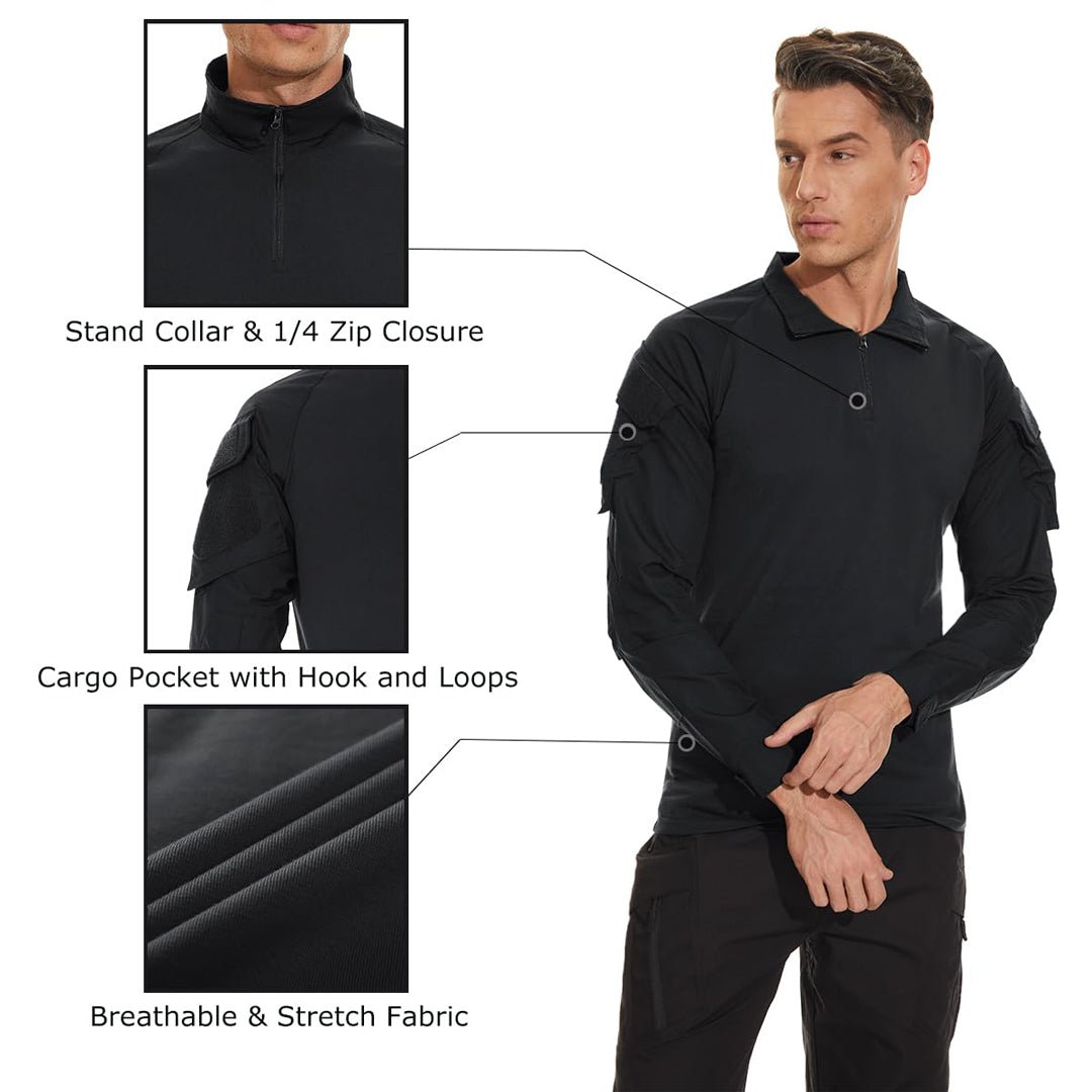 Men's Tactical Military Long Sleeves Shirt