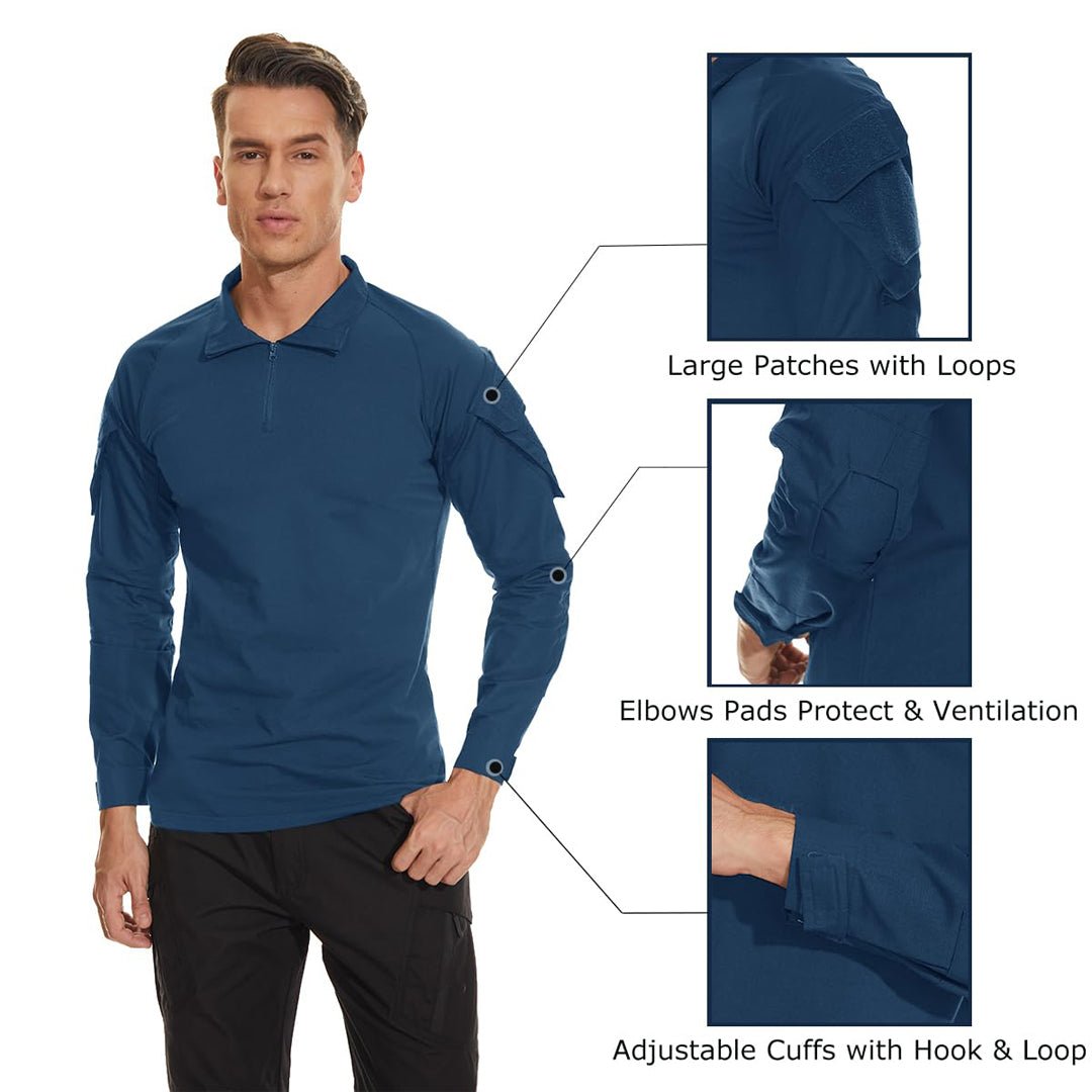 Men's Tactical Military Long Sleeves Shirt