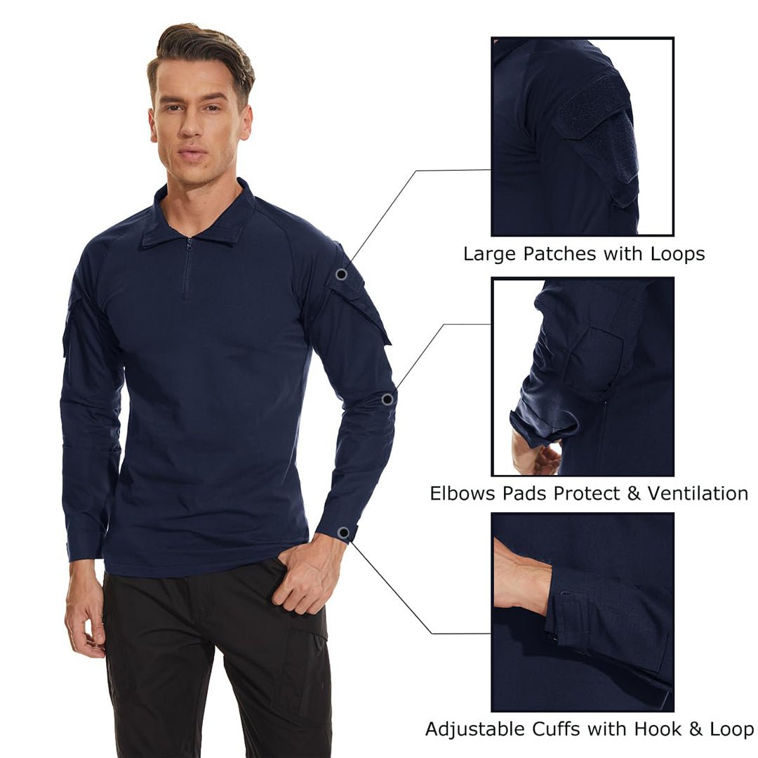 Men's Tactical Military Long Sleeves Shirt