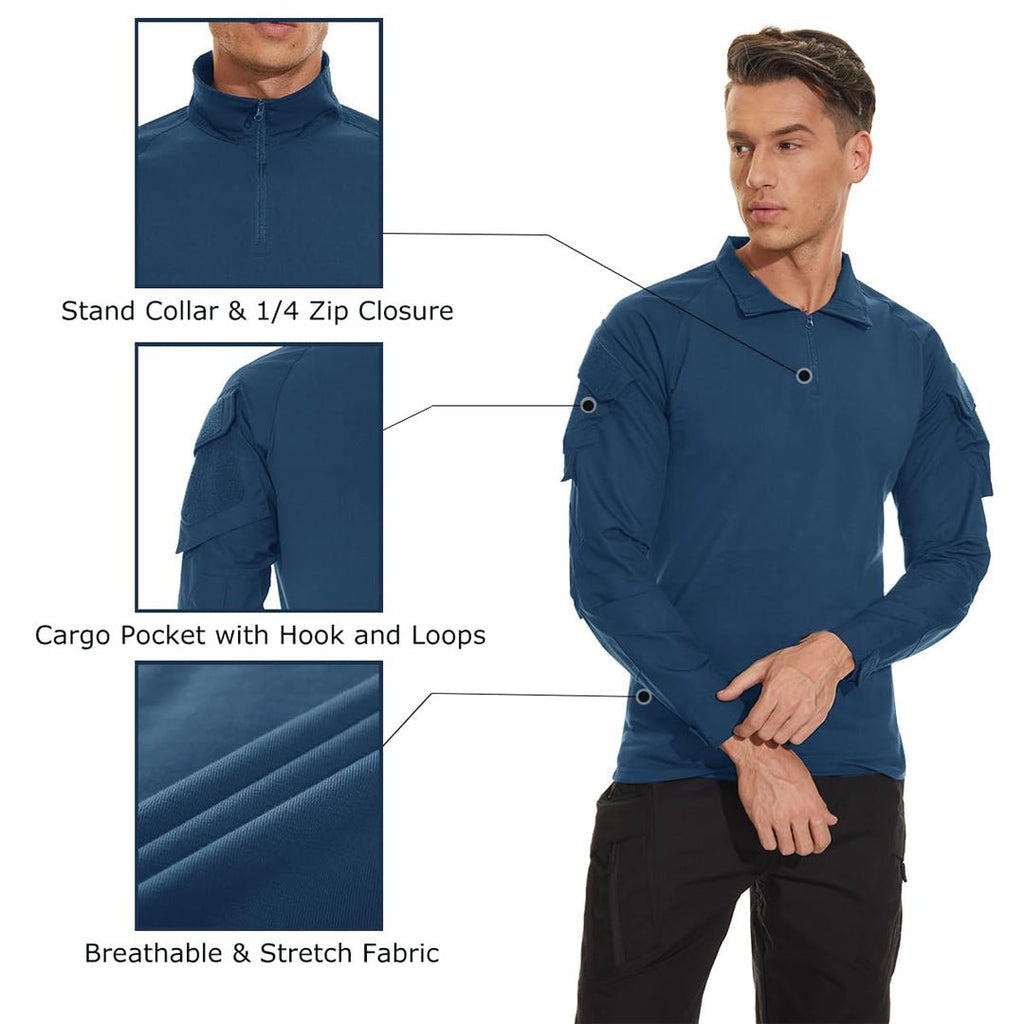 Men's Tactical Military Long Sleeves Shirt