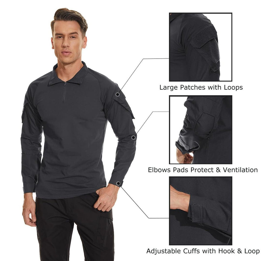 Men's Tactical Military Long Sleeves Shirt