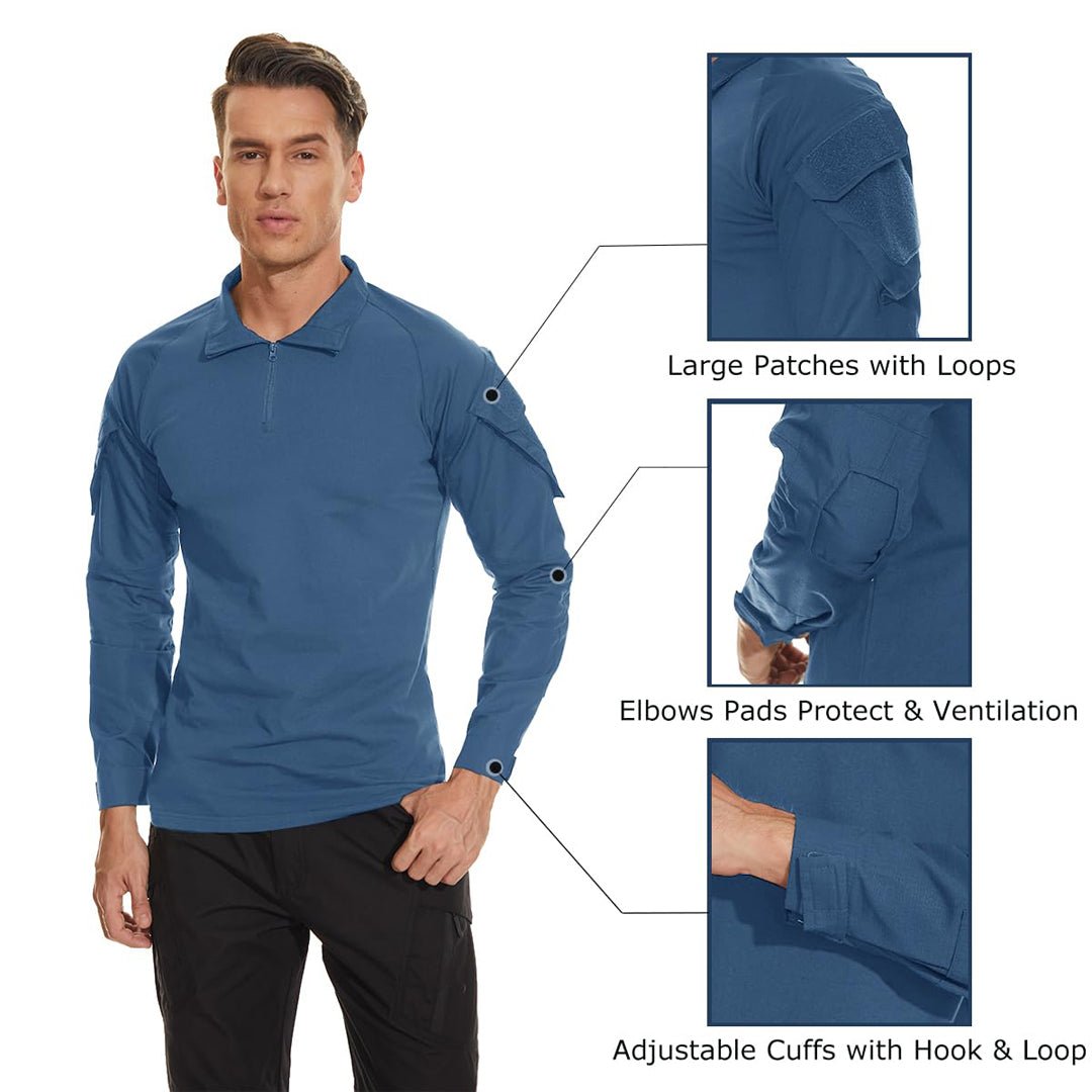 Men's Tactical Military Long Sleeves Shirt