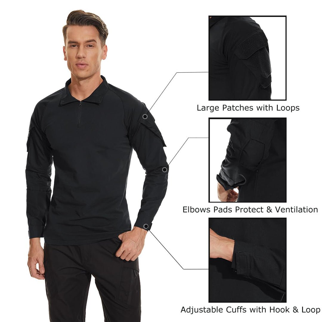 Men's Tactical Military Long Sleeves Shirt