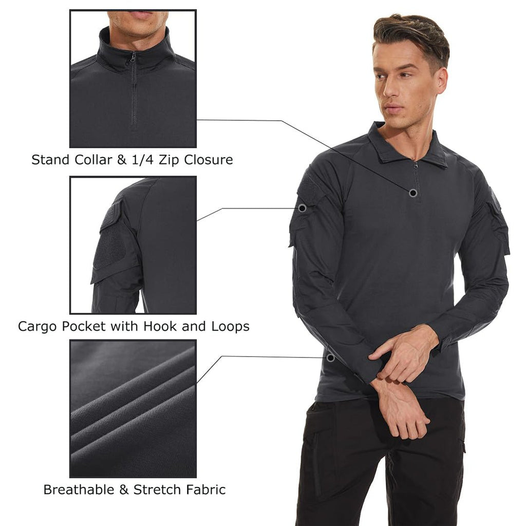 Men's Tactical Military Long Sleeves Shirt