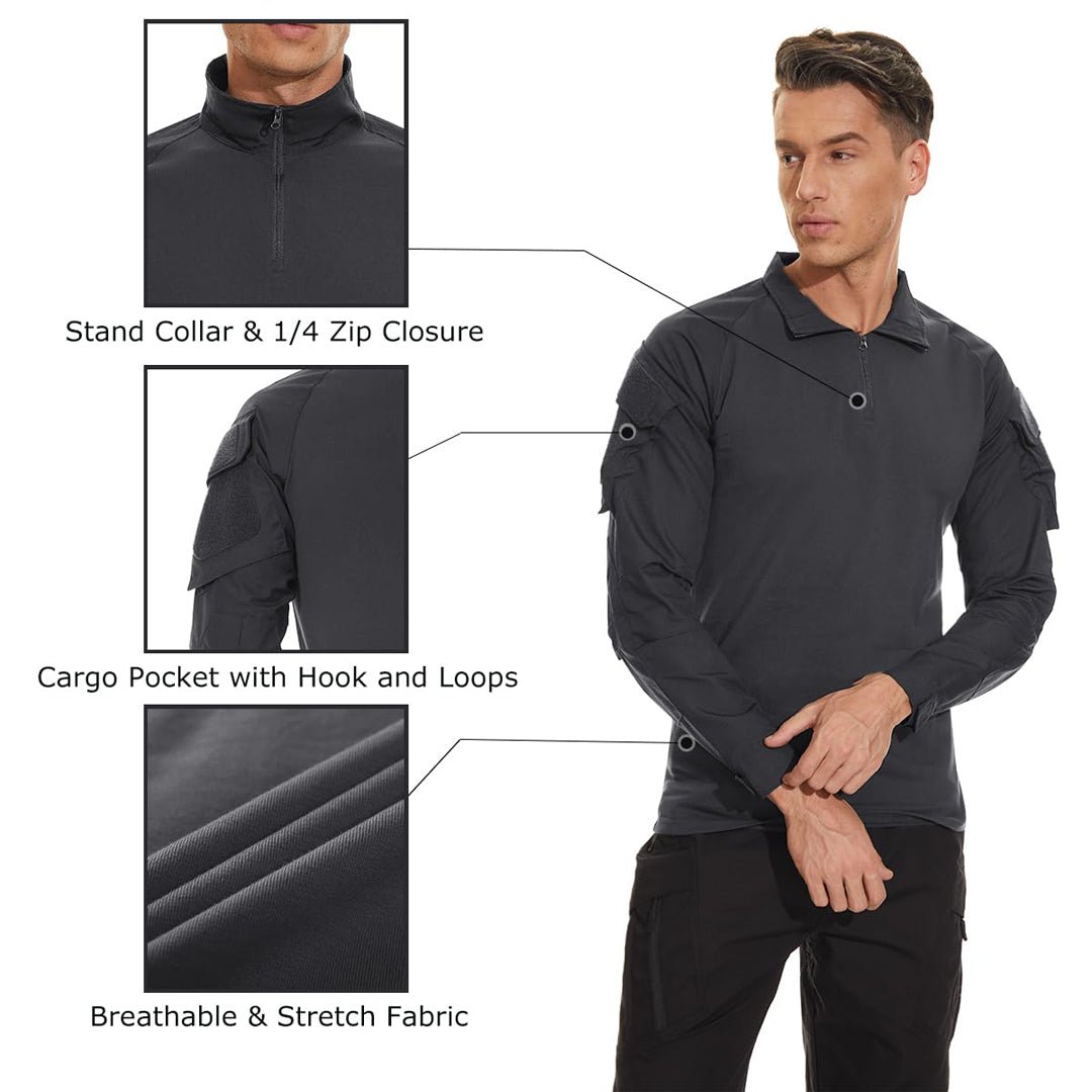 Men's Tactical Military Long Sleeves Shirt