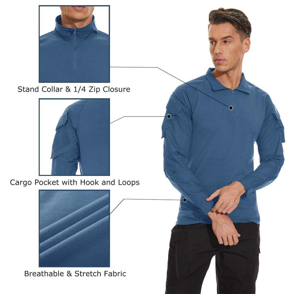 Men's Tactical Military Long Sleeves Shirt