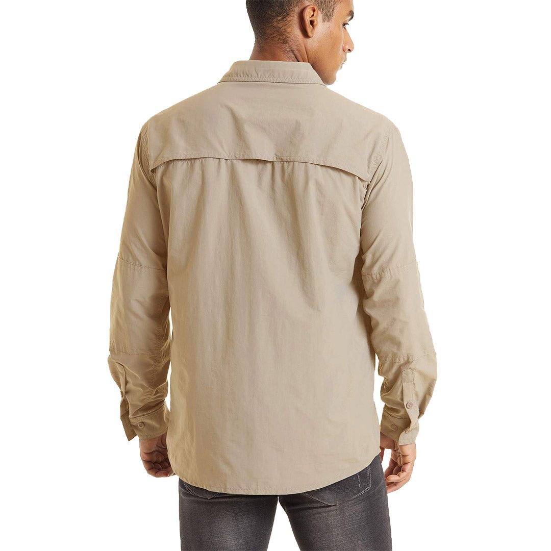Men's Tactical UPF Sun Protection Long Sleeve Shirt