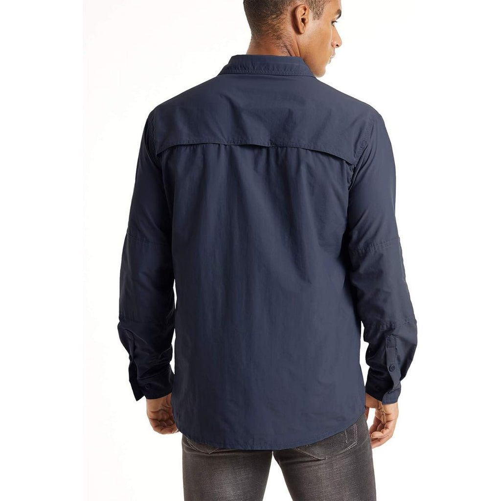 Men's Tactical UPF Sun Protection Long Sleeve Shirt