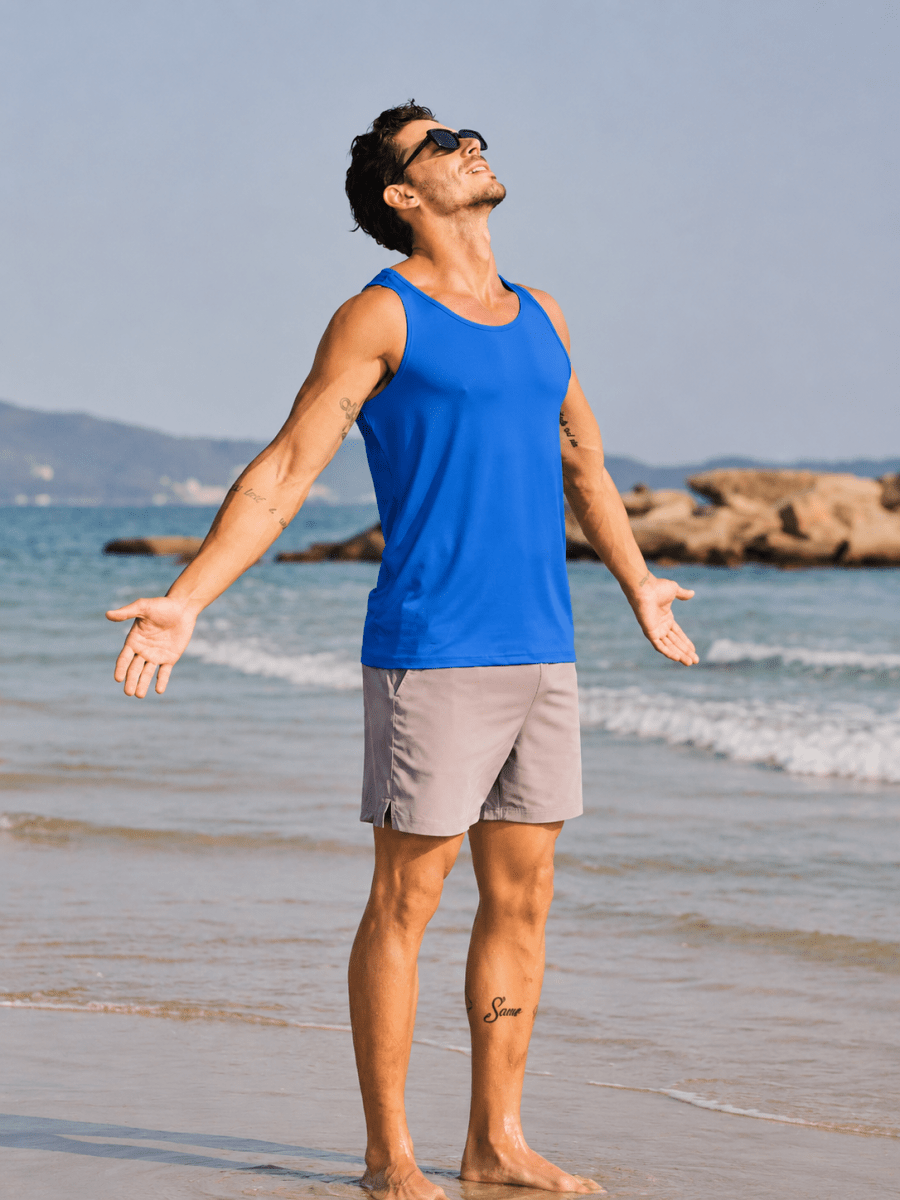 Men's UPF 80+ Moisture Wicking Sport Vests