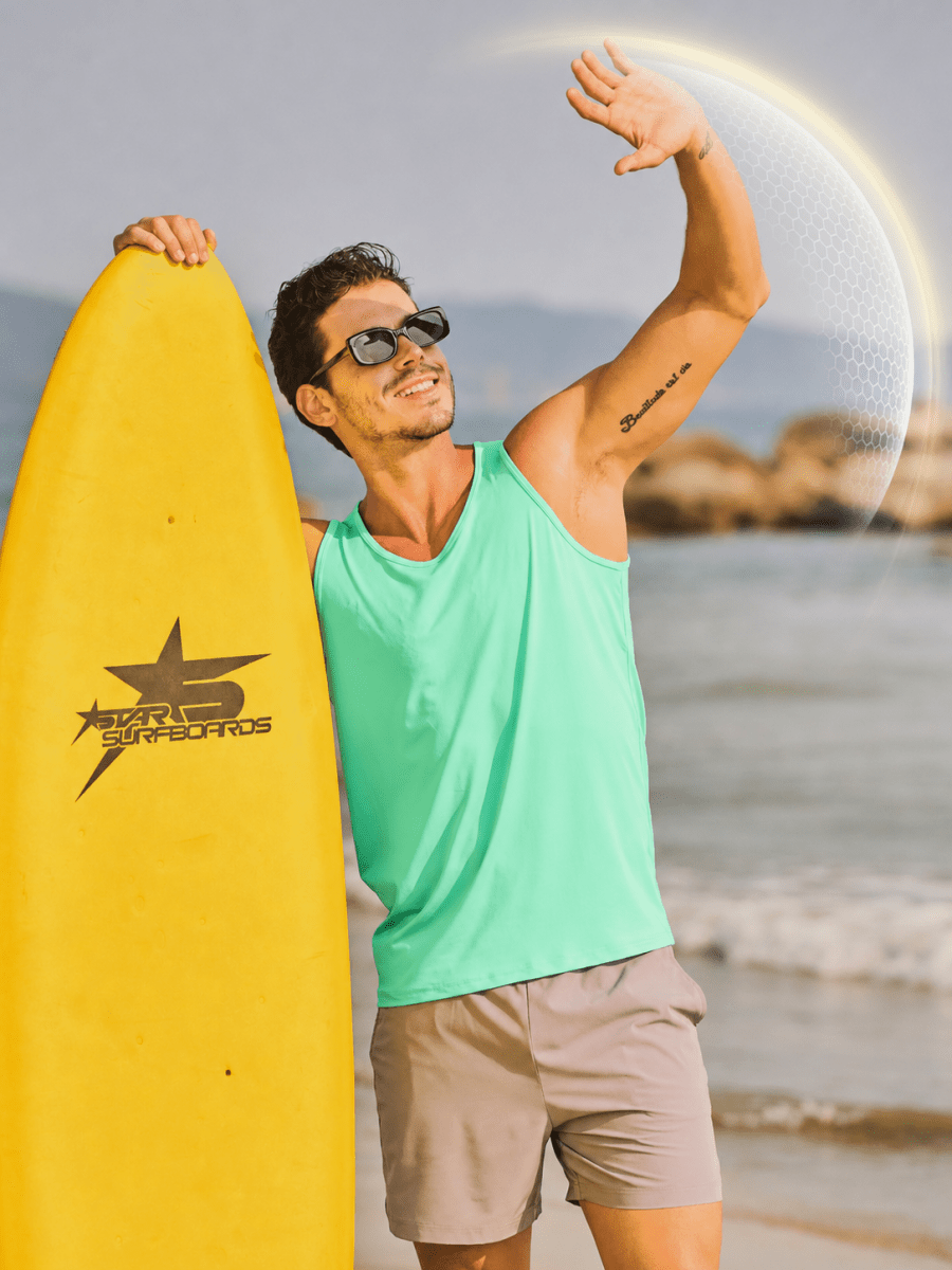 Men's UPF 80+ Moisture Wicking Sport Vests