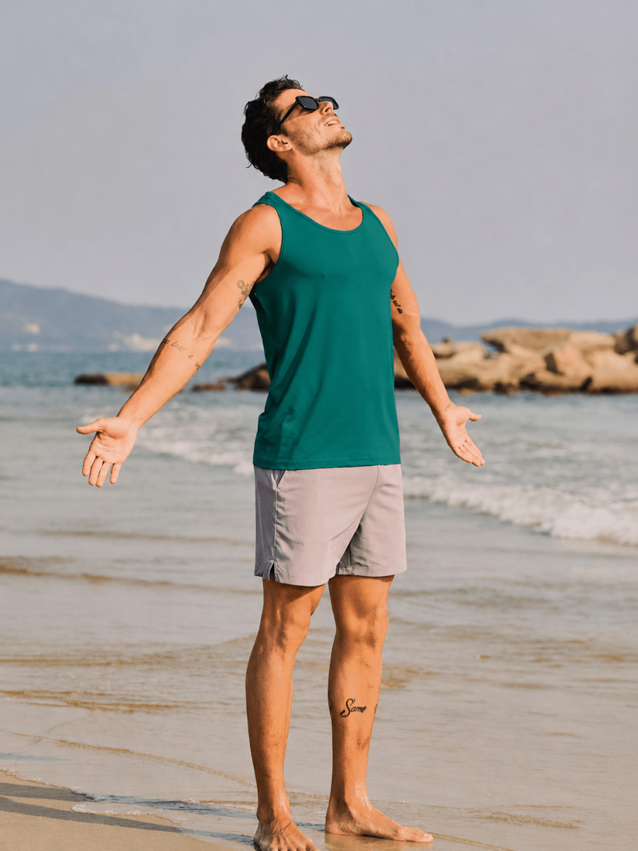 Men's UPF 80+ Moisture Wicking Sport Vests