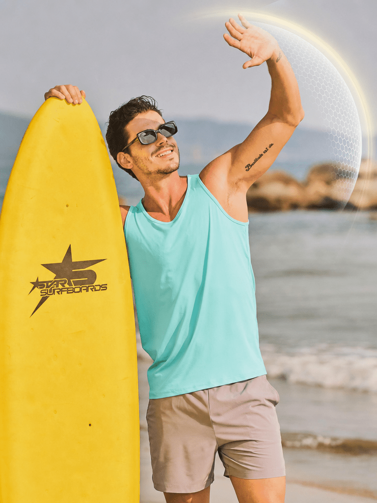 Men's UPF 80+ Moisture Wicking Sport Vests