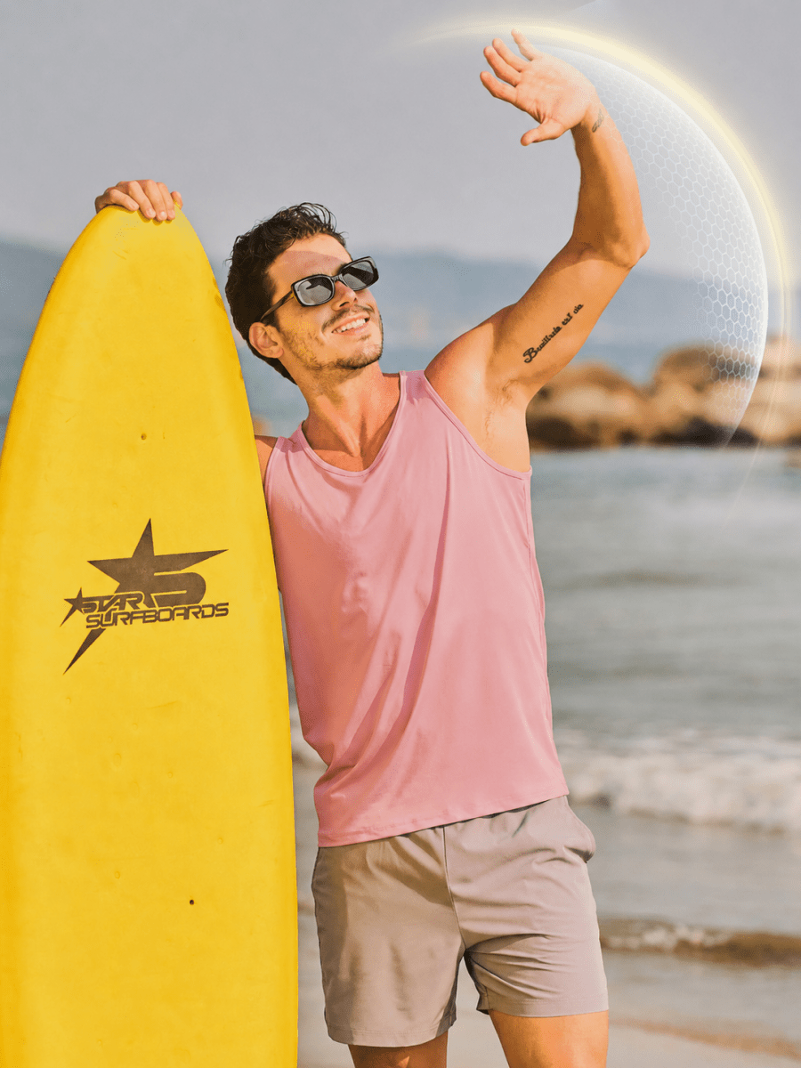 Men's UPF 80+ Moisture Wicking Sport Vests