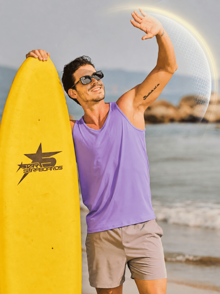 Men's UPF 80+ Moisture Wicking Sport Vests