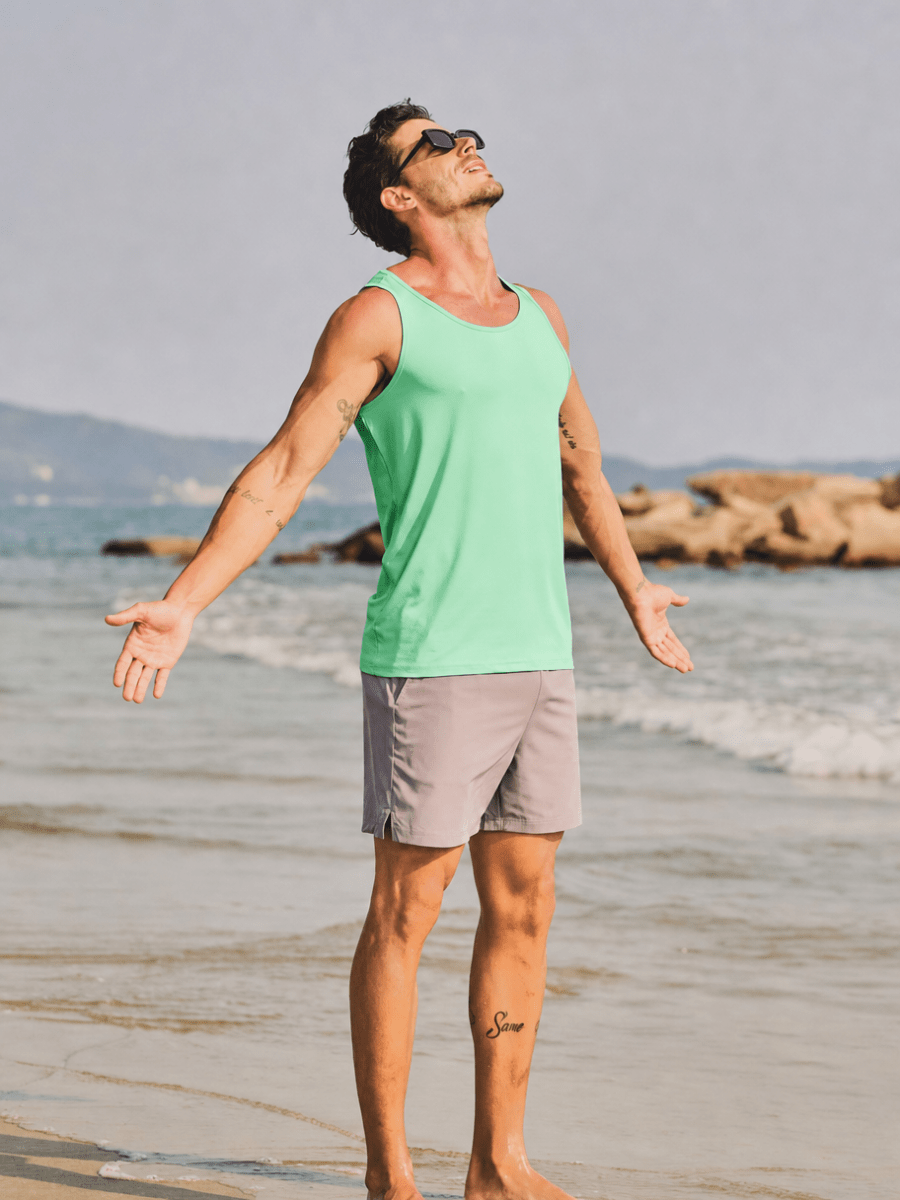 Men's UPF 80+ Moisture Wicking Sport Vests