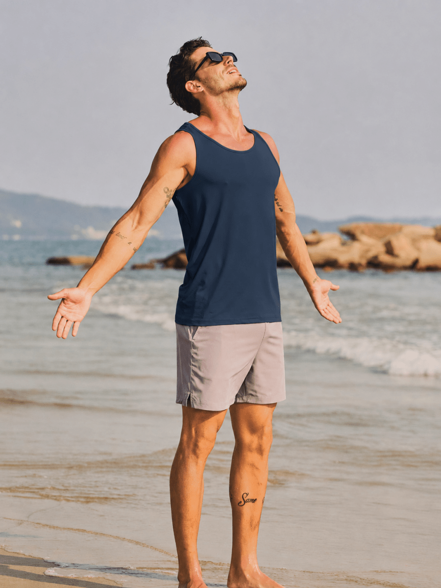Men's UPF 80+ Moisture Wicking Sport Vests