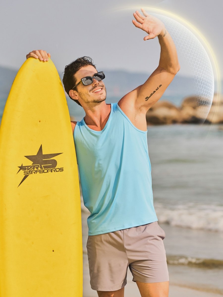 Men's UPF 80+ Moisture Wicking Sport Vests