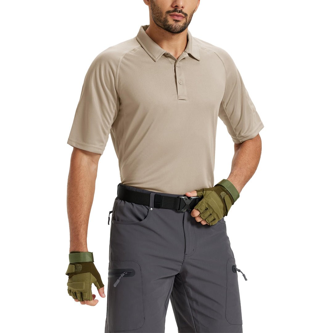 UPF 50+ Performance Tactical Polo Shirt