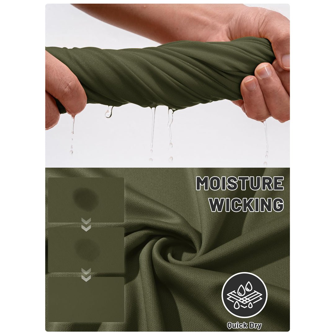 UPF 50+ Performance Tactical Polo Shirt