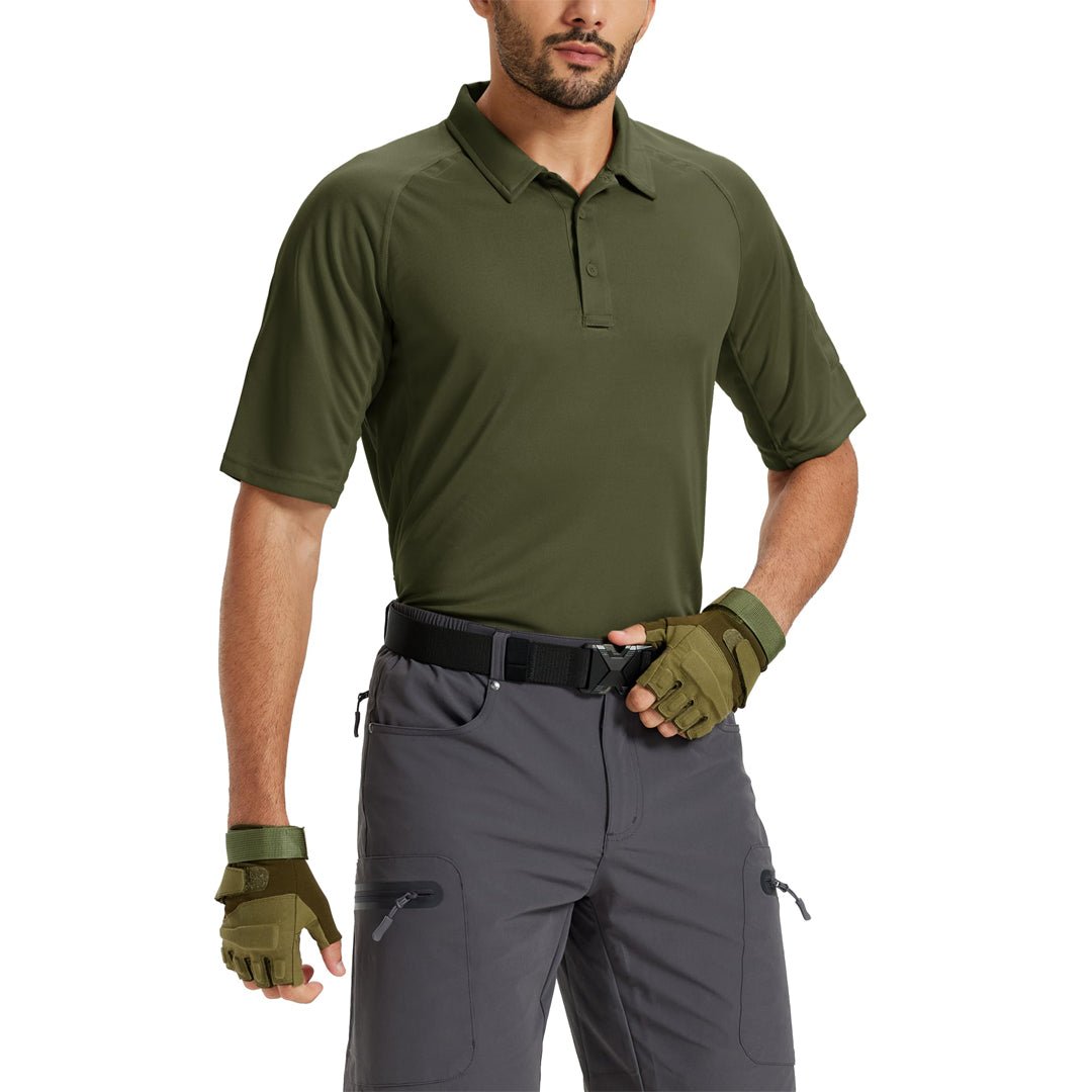 UPF 50+ Performance Tactical Polo Shirt
