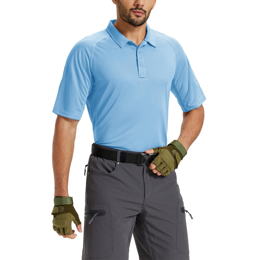 UPF 50+ Performance Tactical Polo Shirt