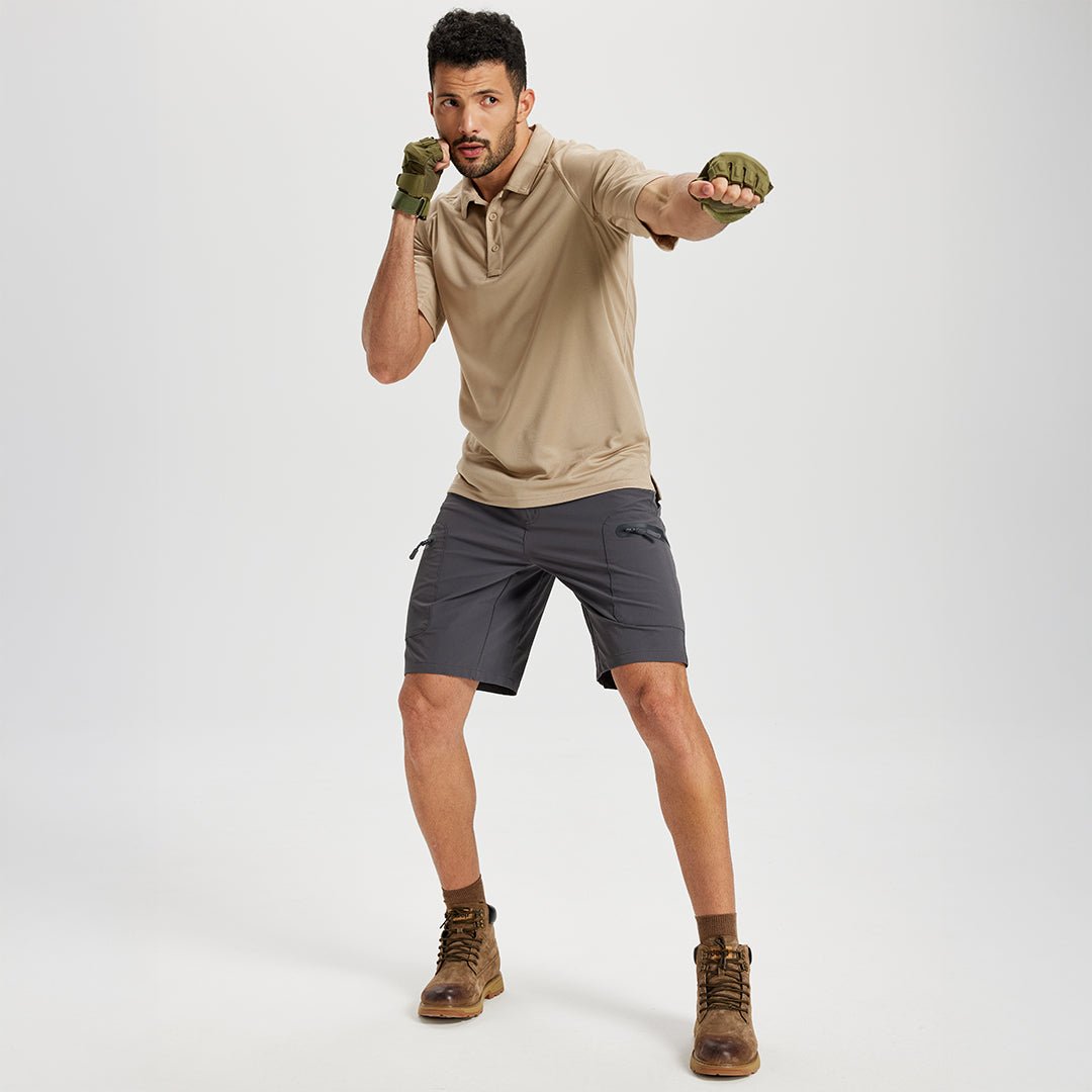 UPF 50+ Performance Tactical Polo Shirt