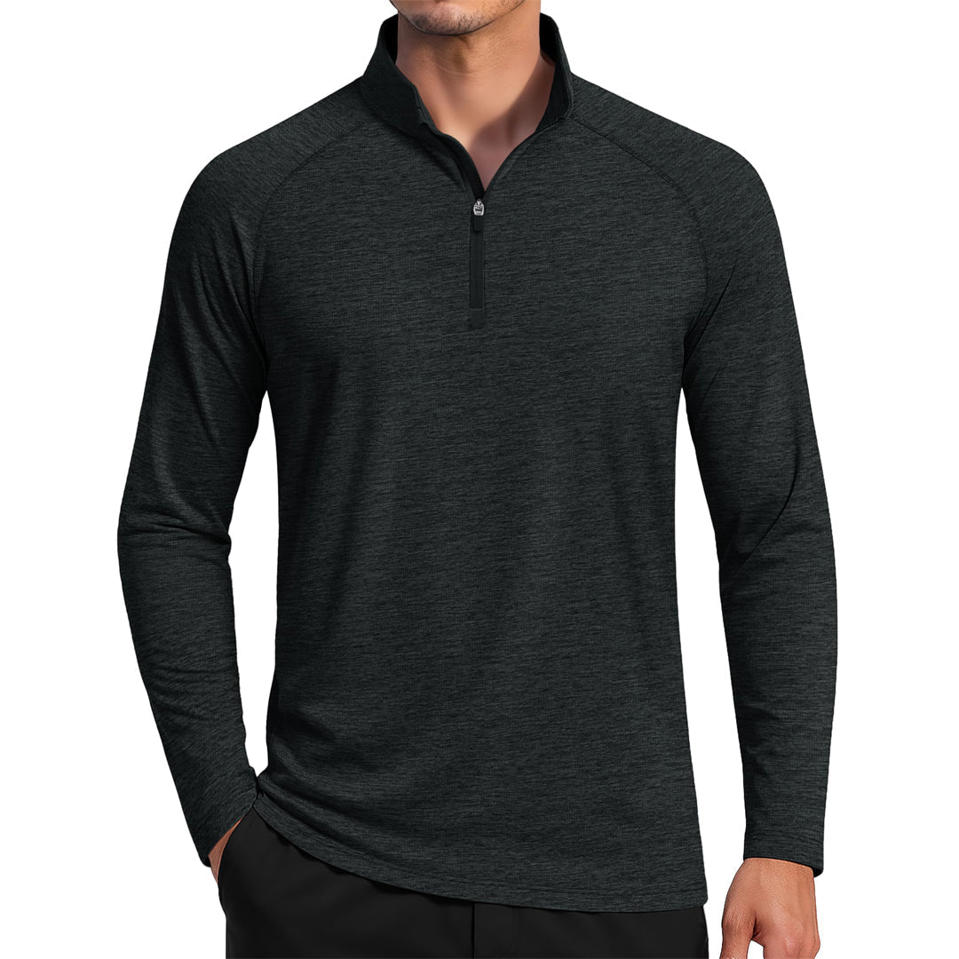 UPF 50+ Quarter Zip Long Sleeve Shirt