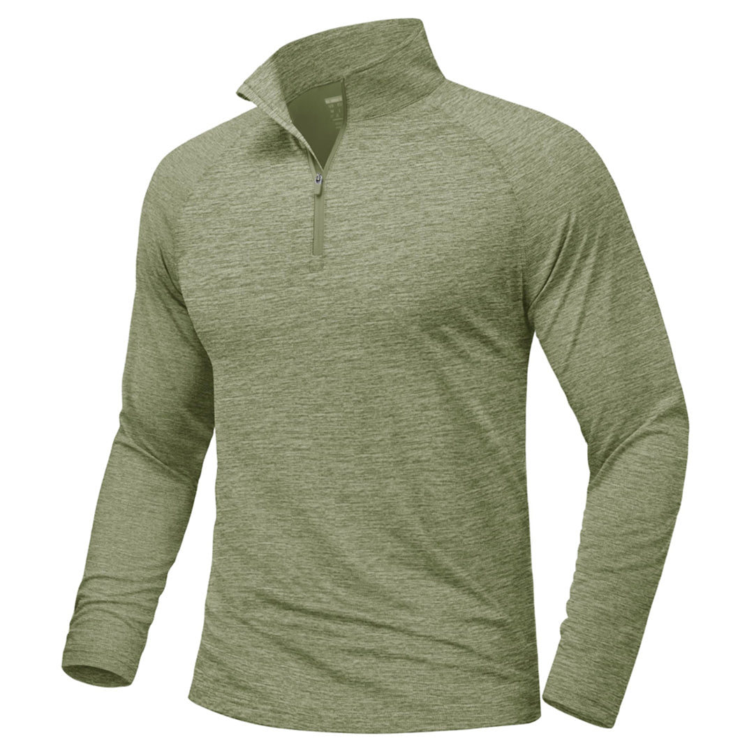 UPF 50+ Quarter Zip Long Sleeve Shirt