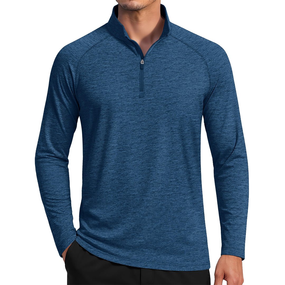 UPF 50+ Quarter Zip Long Sleeve Shirt