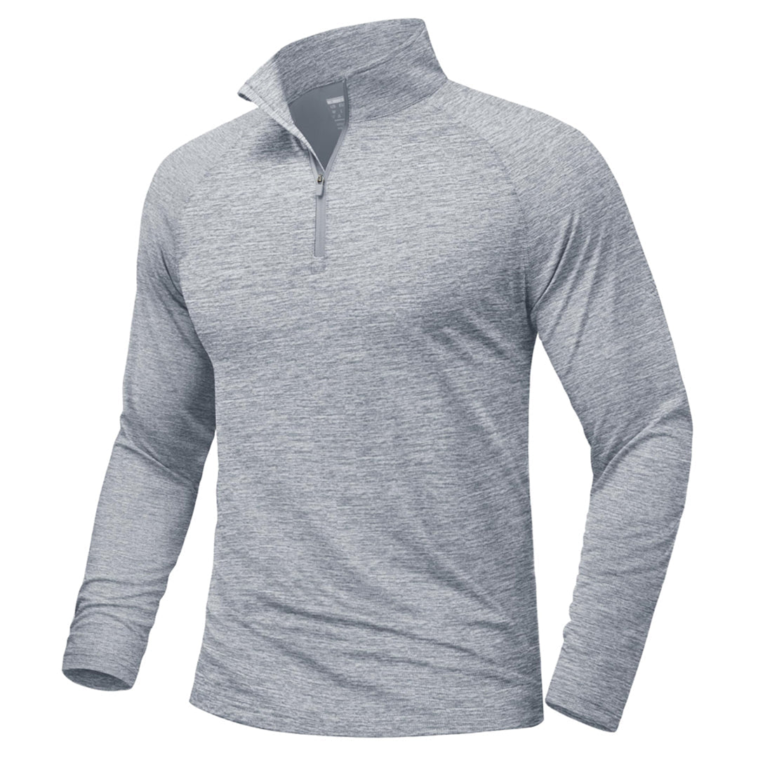 UPF 50+ Quarter Zip Long Sleeve Shirt