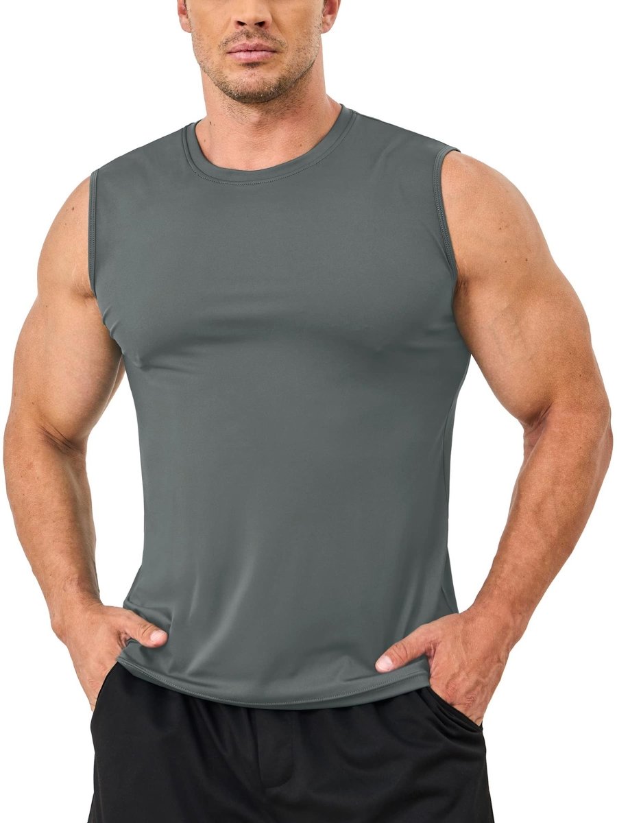 Men's UPF 50+ Quick Dry Sleeveless Shirts
