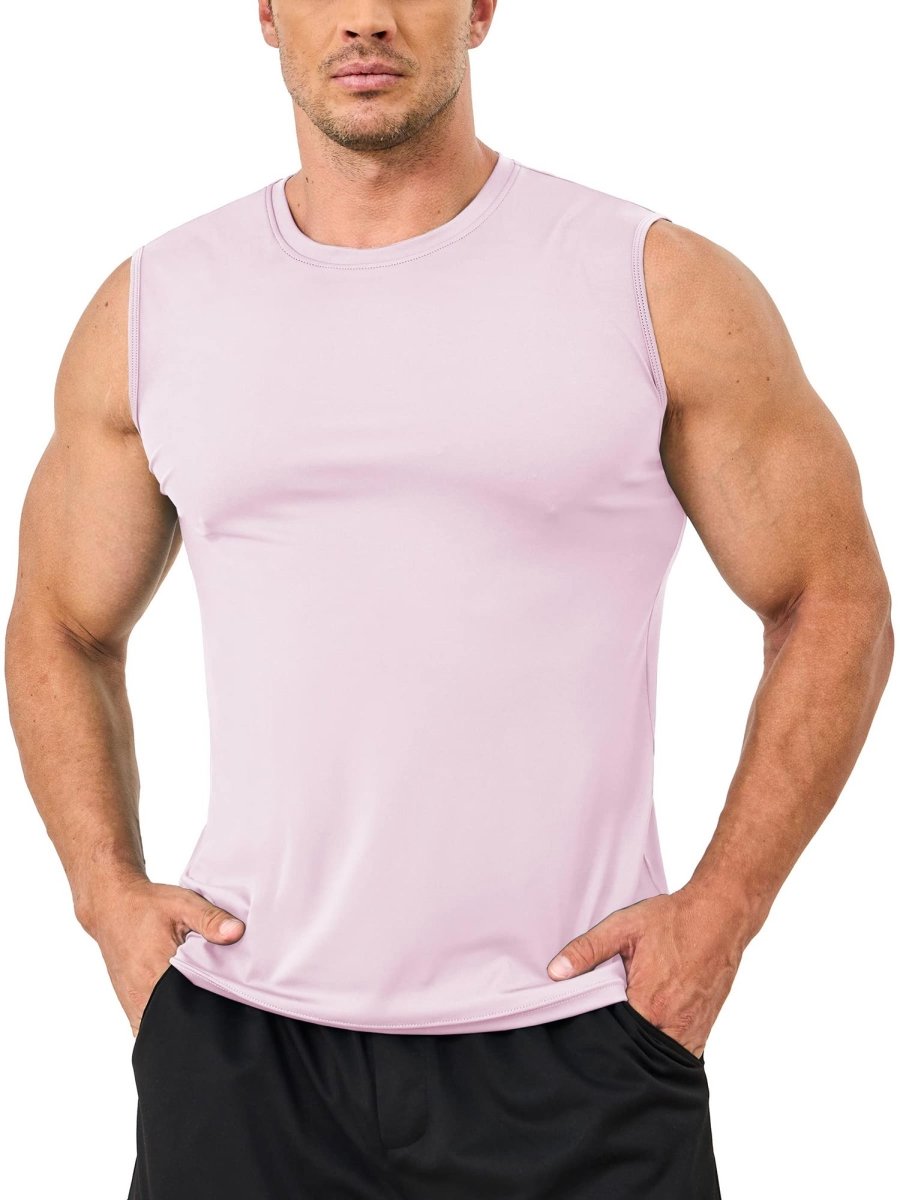 Men's UPF 50+ Quick Dry Sleeveless Shirts